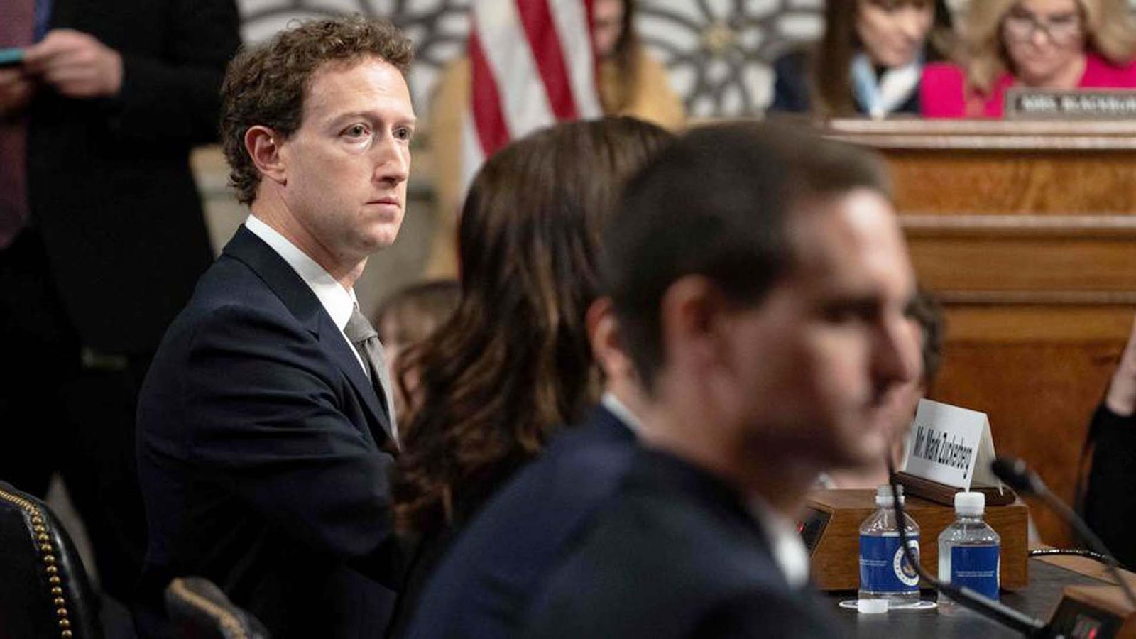 Mark is questionned by politicians